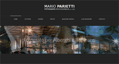 Desktop Screenshot of marioparietti.it